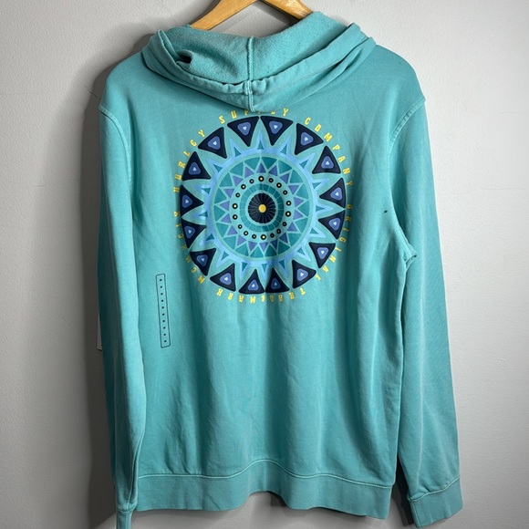 HURLEY NATURALS PULLOVER Aqua Blue NWT Surfer Skater - Picture 6 of 7